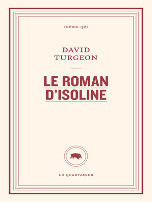 cover image of Le roman d'Isoline
